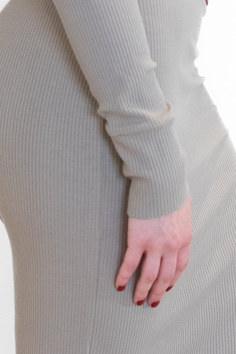 Not Your Basic Henley – Versatile Modest Ribbed Dress | Citizens of the World - Citizens Of The World