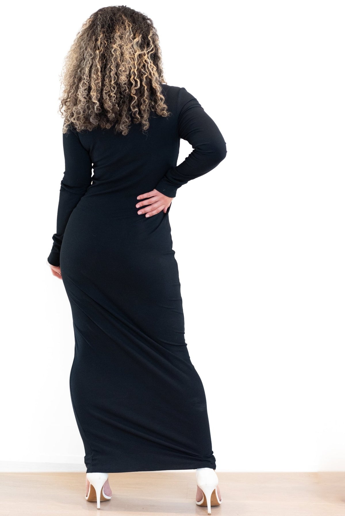 Not Your Basic Henley – Versatile Modest Ribbed Dress | Citizens of the World - Citizens Of The World