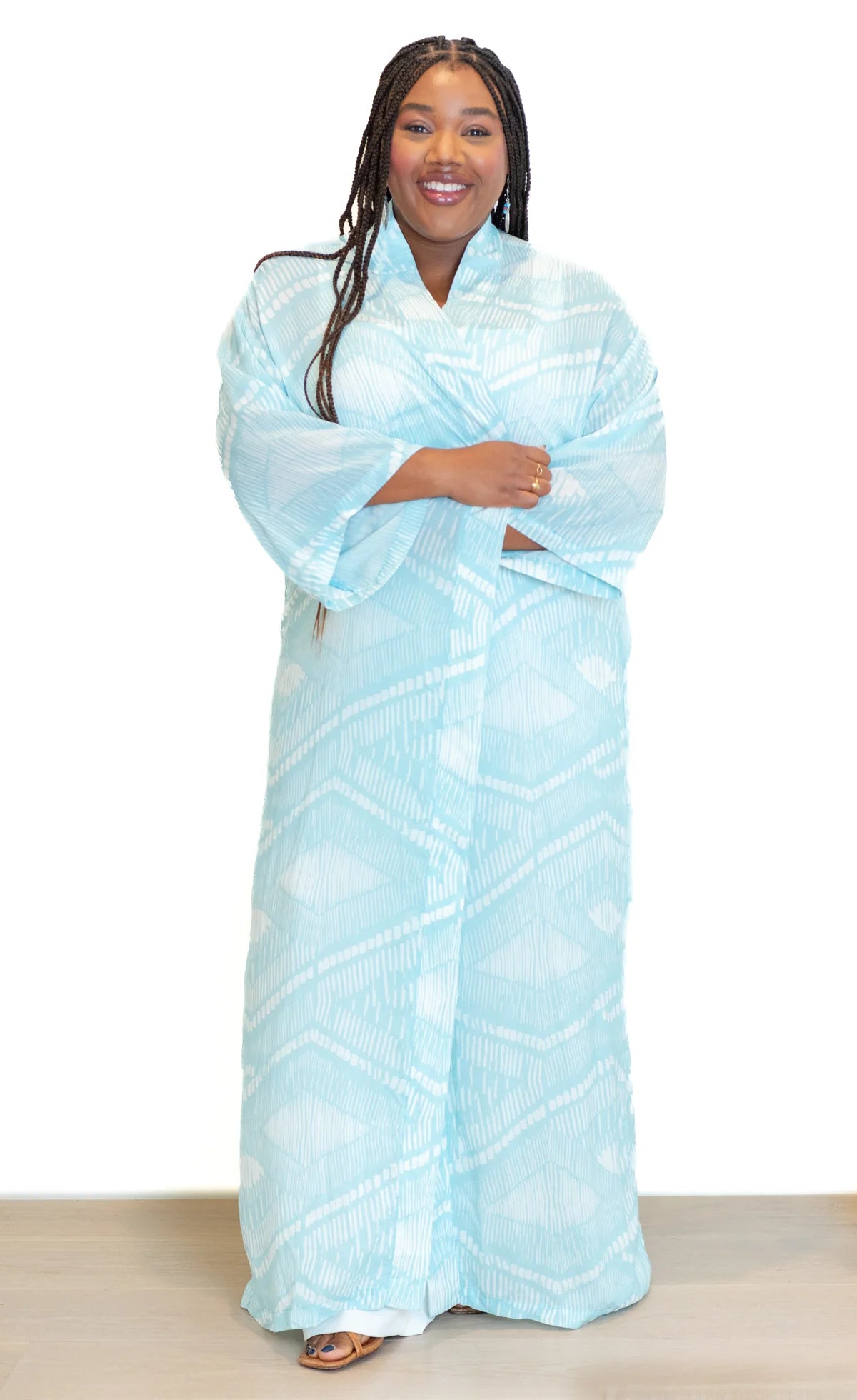 Long Sleeve Maxi Kimono – Boho Chic Modest Wrap | Citizens of the World - Citizens Of The World