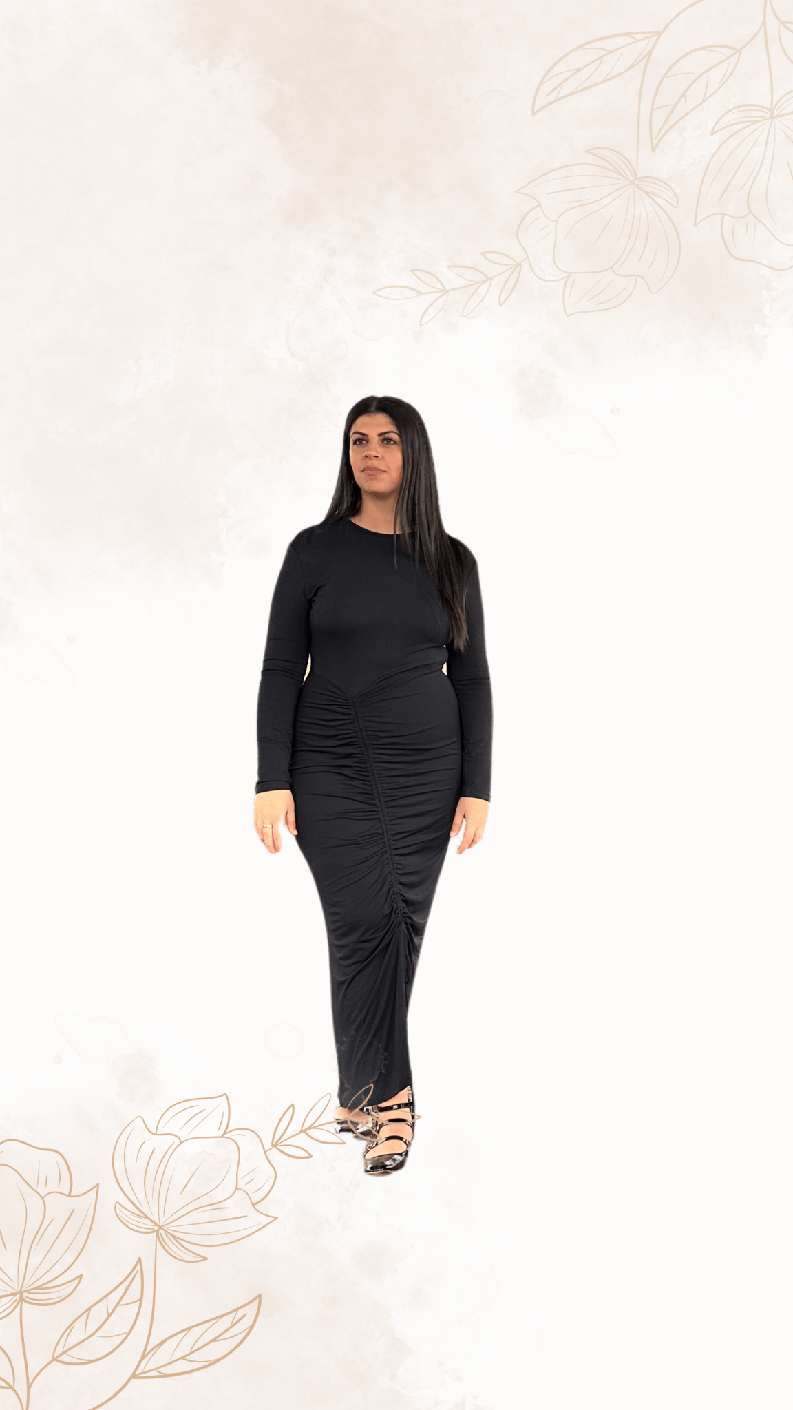 Maxi Bodycon Dress – Modest Cocktail Statement | Citizens of the World - Citizens Of The World